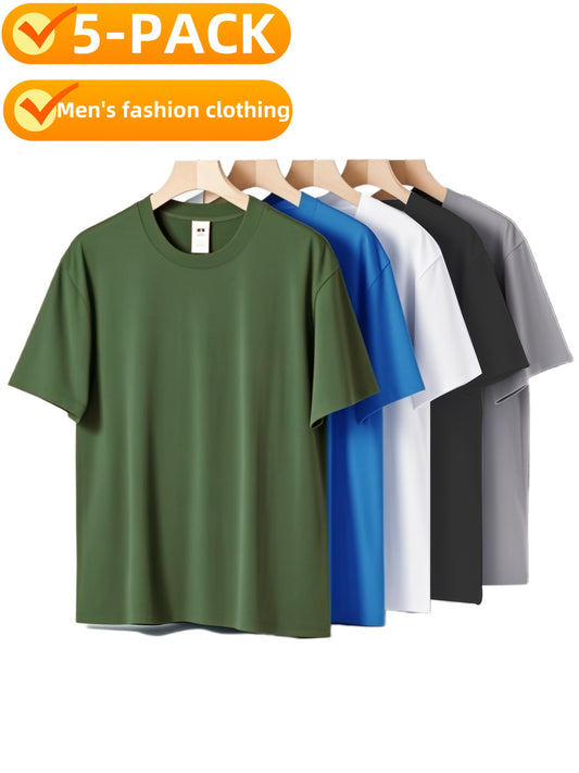Men's Performance T-Shirt - Crew Neck Short Sleeve – Relaxed fit – main product image