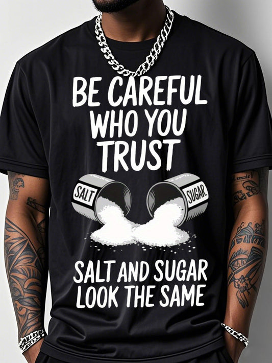 Men's Performance T-Shirt - Crew Neck Short Sleeve Streetwear – Black option – main product image