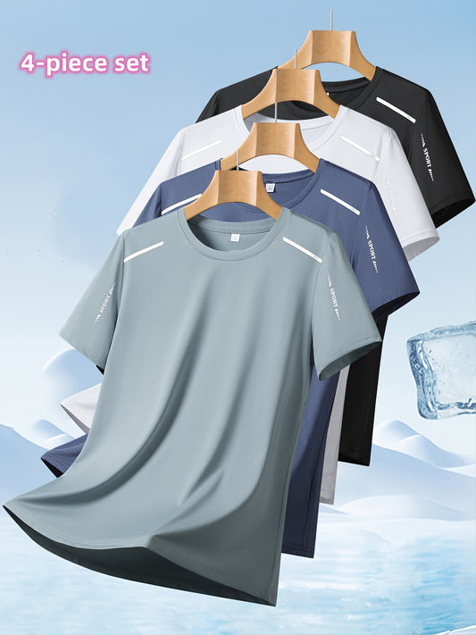 Men's Performance T-Shirt - Round Neck Short Sleeve – Sizes XS–XXL – main product image