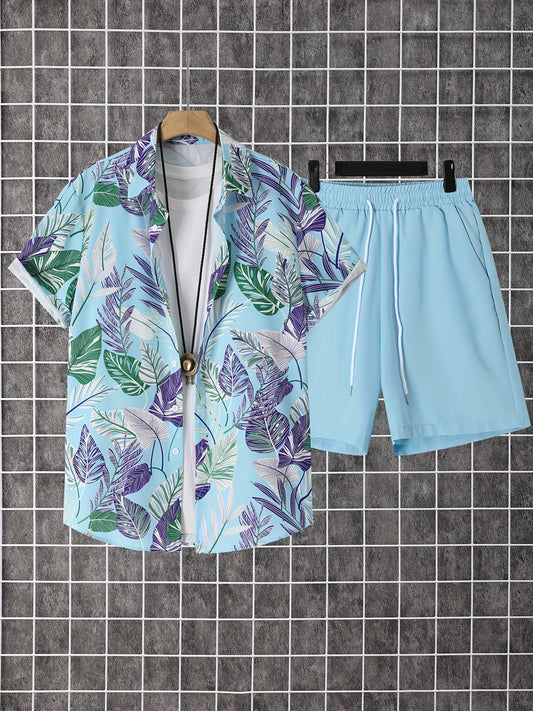 Men's Shirt and Shorts Set - Coordinated Summer Urban Edition – main product image