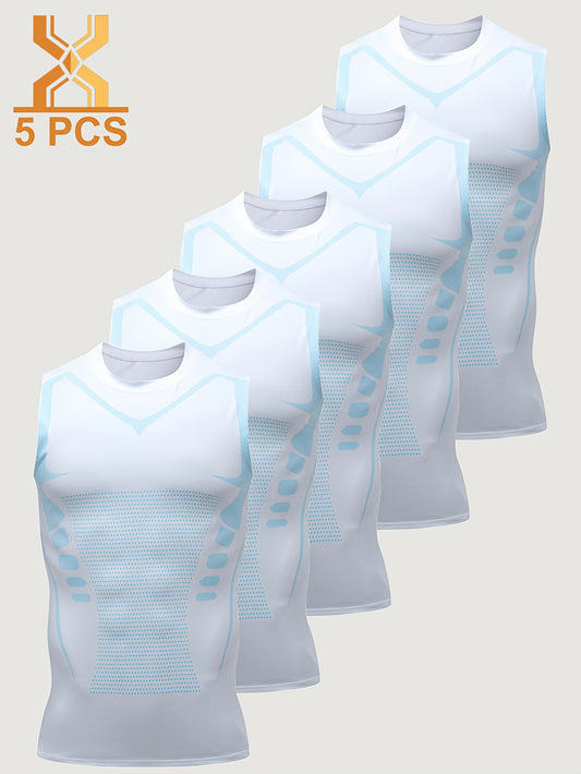 Men's Solid Color Tank Top - Sleeveless – Mixed colors – main product image
