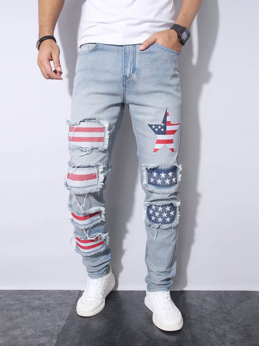 Men's Straight Leg Jeans - Classic Wash Clean Finish – Granny Gray – Gray option – main product image