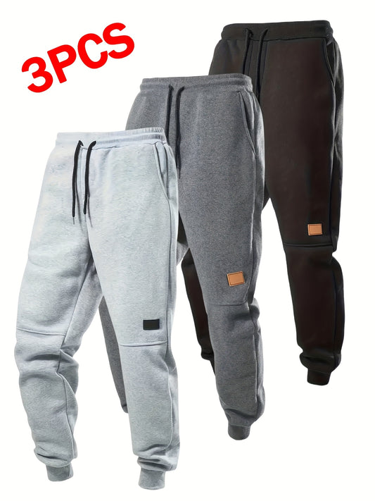 Men's Track Pants - Drawstring Waist – Grey option – main product image