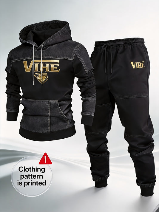 Men's Tracksuit Set - Graphic Print – 5-Color Selection – main product image