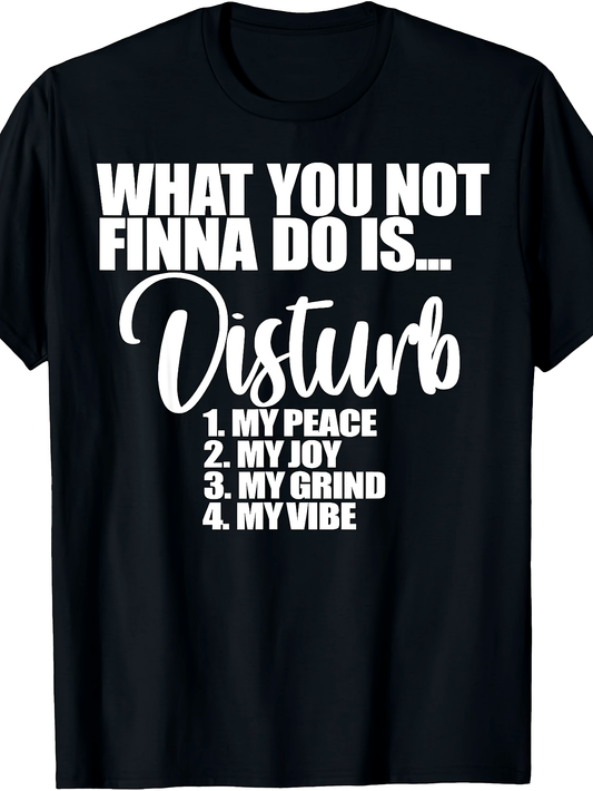 Men's Vintage T-Shirt - Crew Neck Short Sleeve Streetwear Style – Black option – main product image
