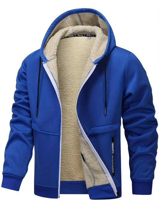 Men's Windproof Fleece Pullover Coat – main product image