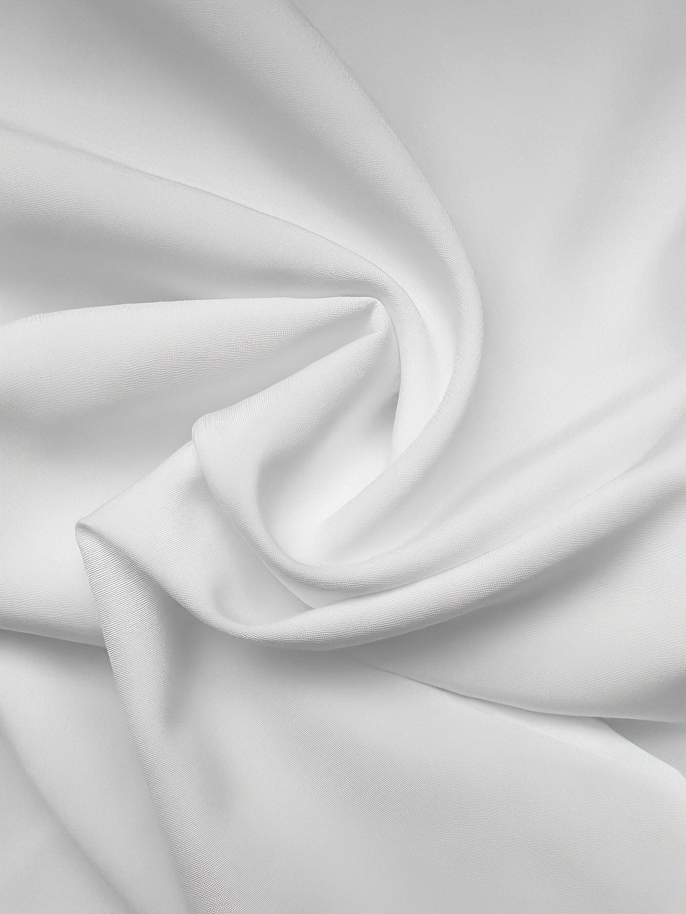 Men's Non Iron Dress Shirt – Solid black or white – view 14