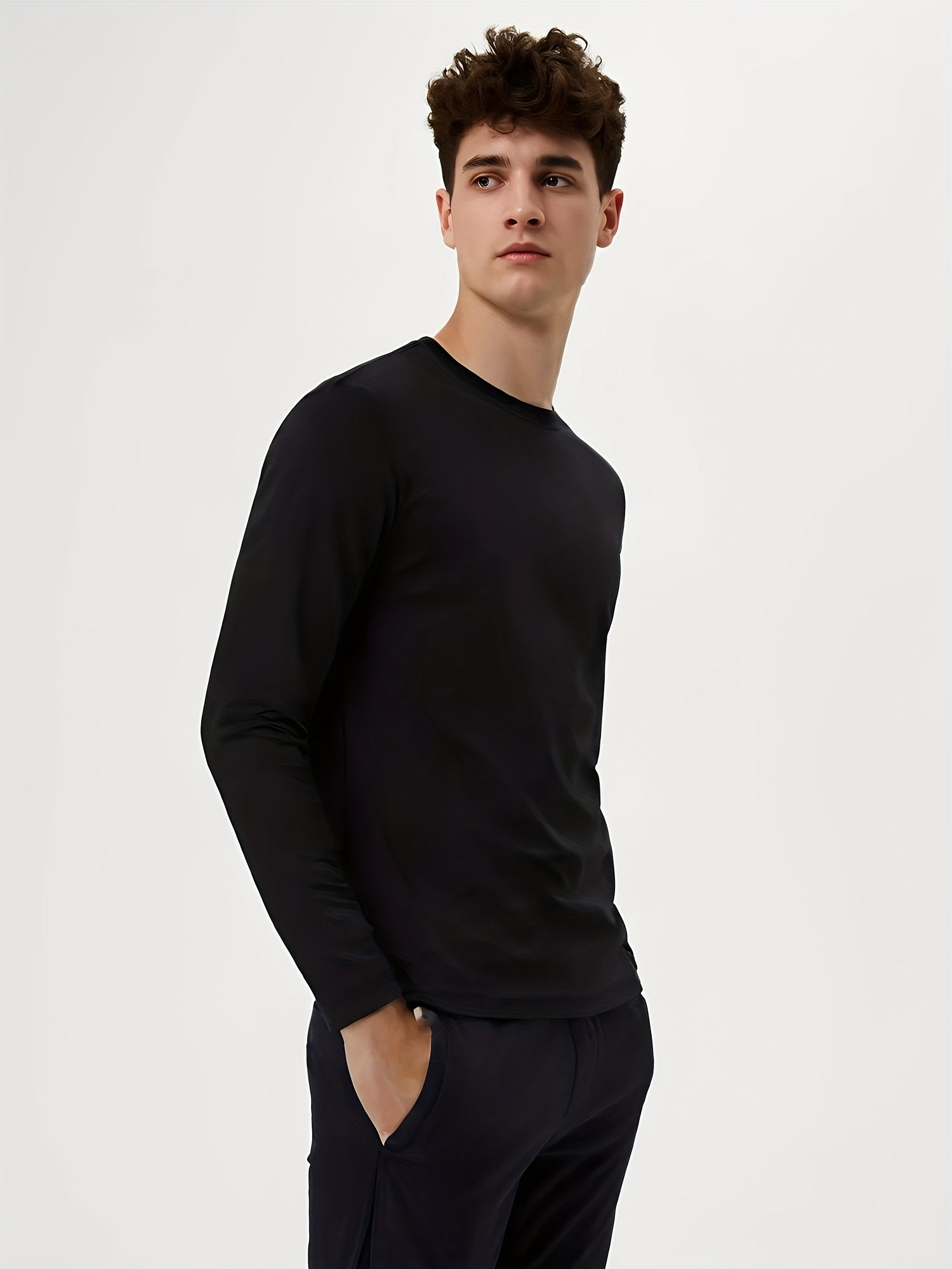 Men's Quick Dry Shirts – Solid mixed colors – view 8