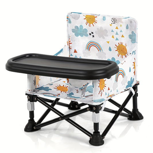 Portable Baby Dining Chair - Foldable Camping Tray Seat – main product image