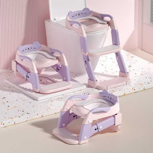 Potty Training Seat - Foldable Adjustable 3-in-1 Toilet – main product image