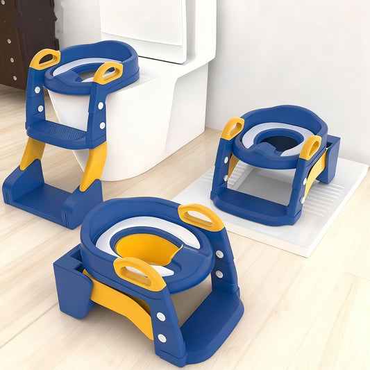 Potty Training Seat - Foldable Adjustable Toilet Step – main product image