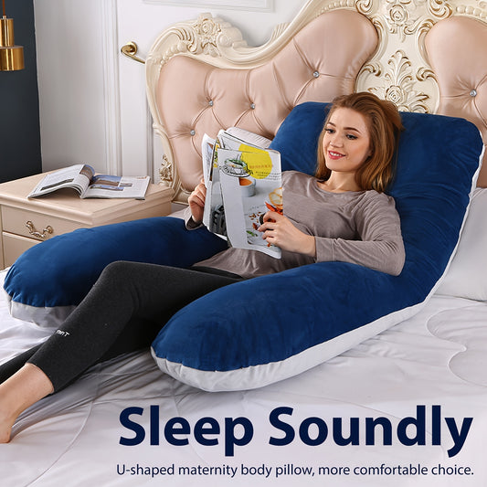 Pregnancy Pillow - Portable Soft U-Shaped Maternity – main product image