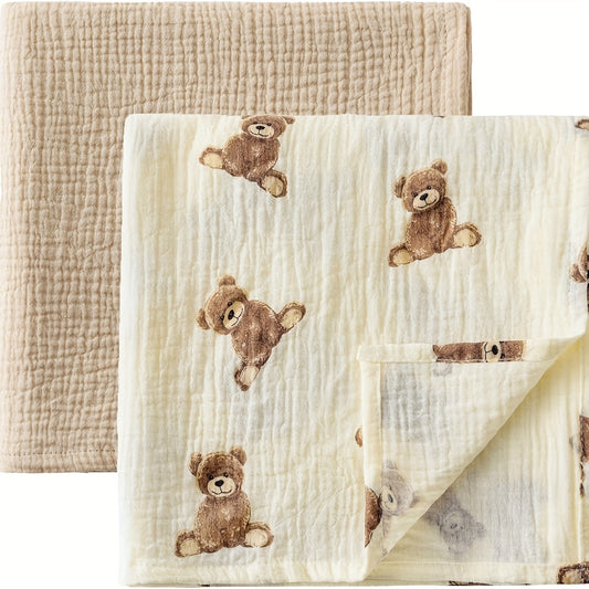 Swaddle Blanket - 2-pack Muslin Neutral Unisex – main product image