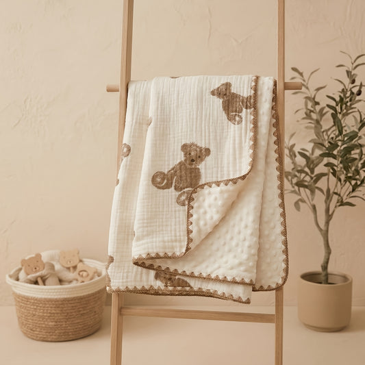 Swaddle Blanket - Muslin Cotton Soft Double – main product image