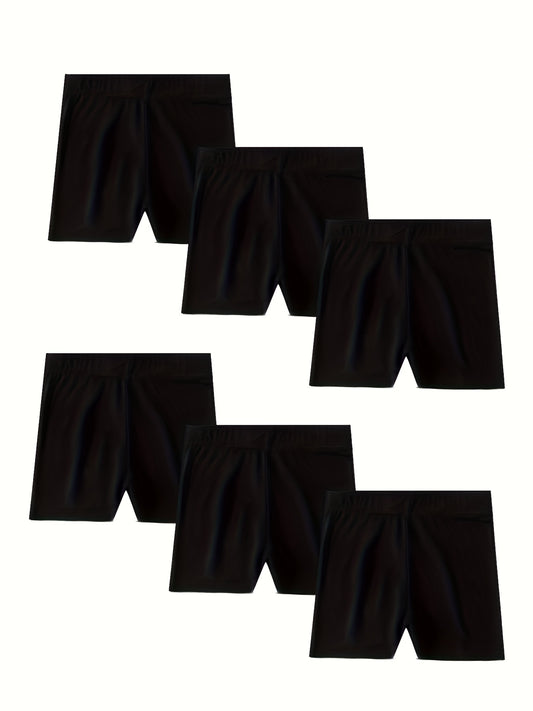 Toddler Girl Solid Color Shorts – 10-Variant Selection – Black option – main product image