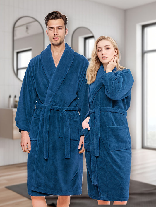 Unisex Classic Robe - Long Sleeve Relaxed Fit – main product image