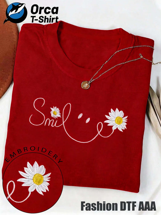 Unisex Graphic T-Shirt - Graphic Short Sleeve – Sky Blue / Red – Blue option – main product image