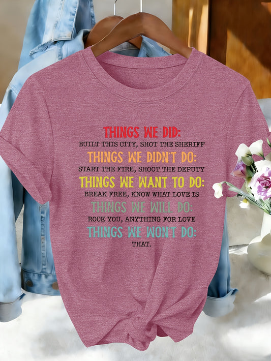 Unisex Solid Color T-Shirt – main product image