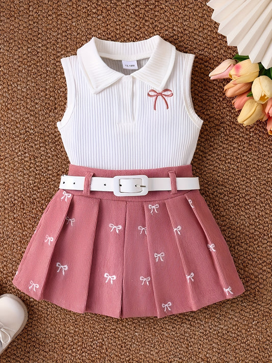 Unisex Two-Piece Outfit Set - Graphic – Pink – main product image