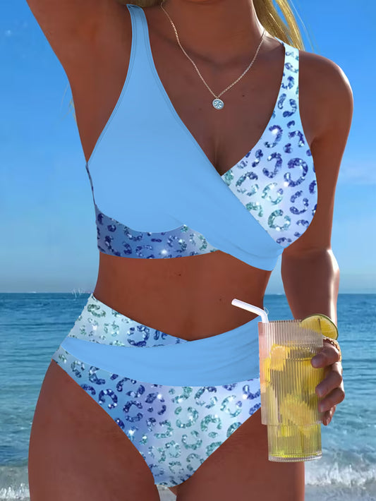 Women's Bikini Set - Floral Print Vacation Style 92 – main product image