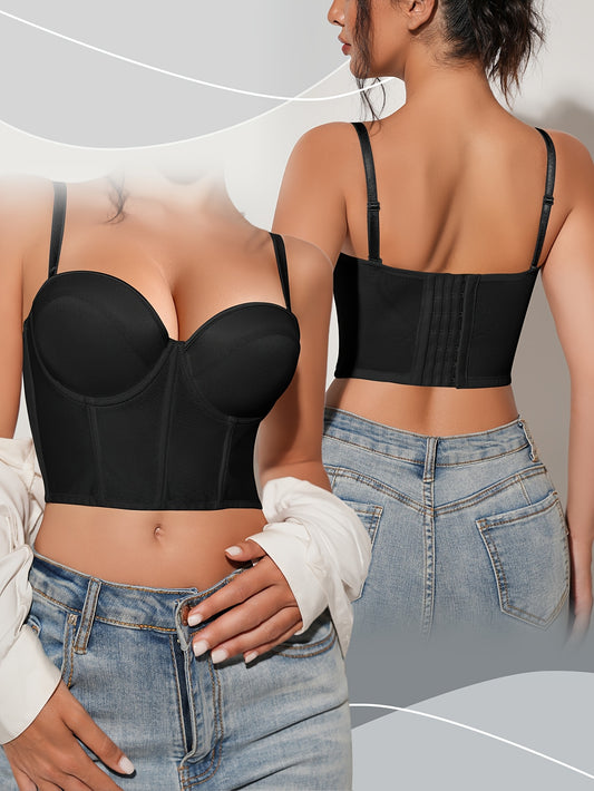 Women’s Bra - Lace Detail Comfort – Sizes XL–L – Beige option – main product image