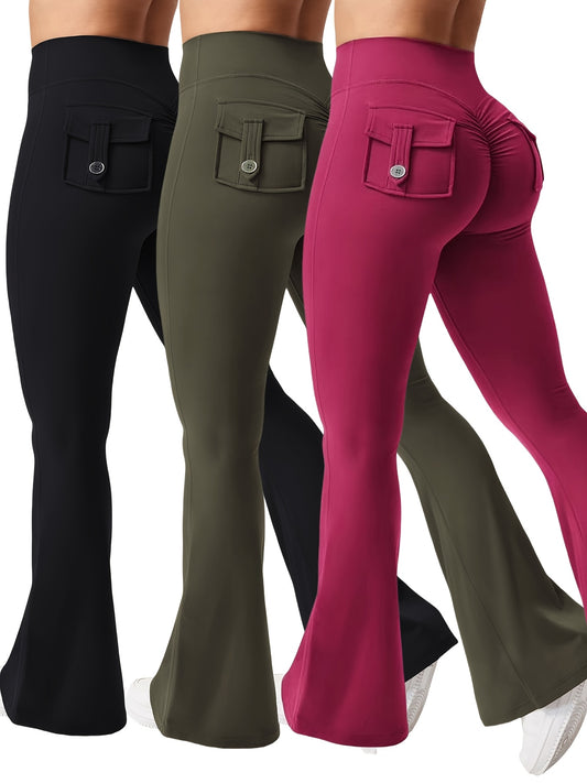 Women's Cargo Pants - High-Waist Fit – Sizes S–XL – Navy option – main product image