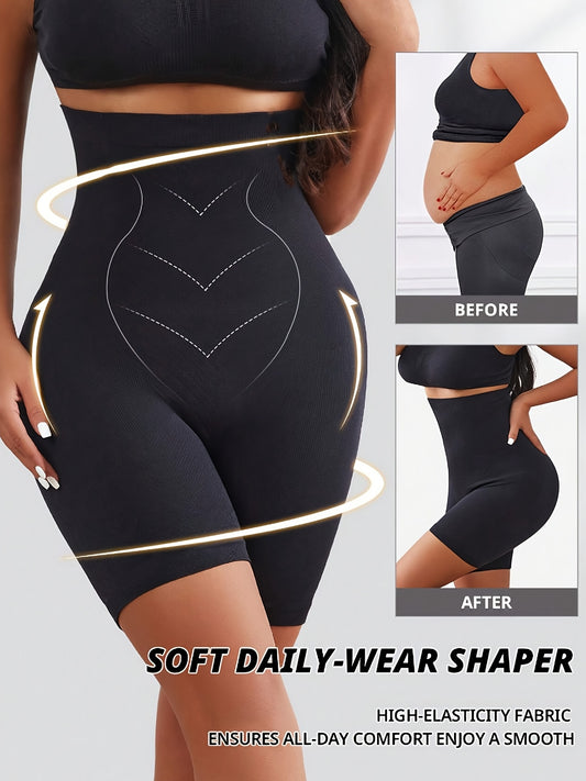 Women's Casual Shorts - Everyday Comfort – Sizes 1XL–4XL – Black option – main product image