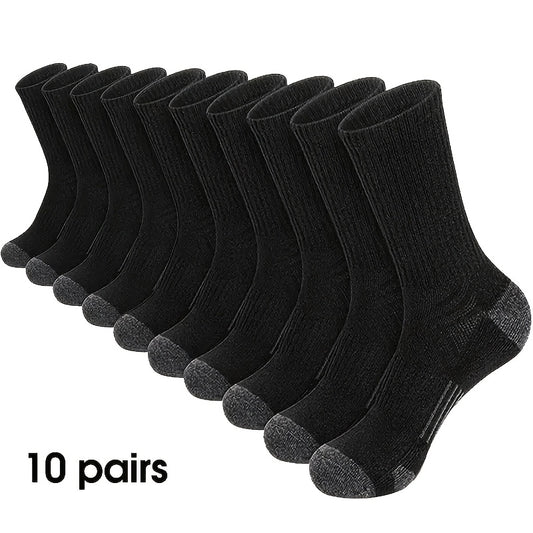 Women's Colorblock Crew Socks - 10-Pair Pack – main product image
