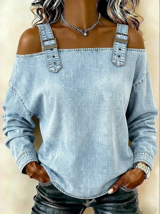 Women's Dress - Long Sleeve – Blue option – main product image