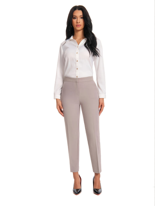 Women's Dress Pants - Everyday Comfort – Black / Red – Black option – main product image