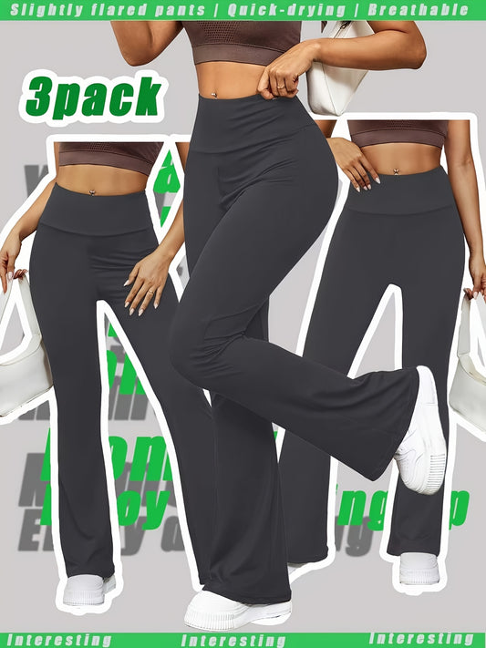 Women's Dress Pants - High-Waist Fit – 4-Color Selection – Black option – main product image