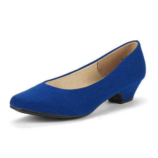 Women's Dress Shoes - Non-Slip Sole & Cushioned Comfort – 4-Color Selection – Black option – main product image