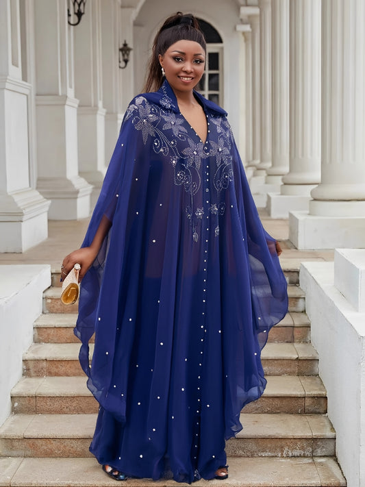 Women's Embellished Cape - Relaxed Fit – main product image