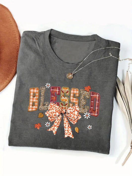 Women's Essential T-Shirt - Round Neck Short Sleeve – Orange / White – Orange option – main product image