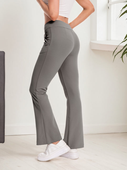 Women's Flare Pants - Stretch Flared leg – main product image