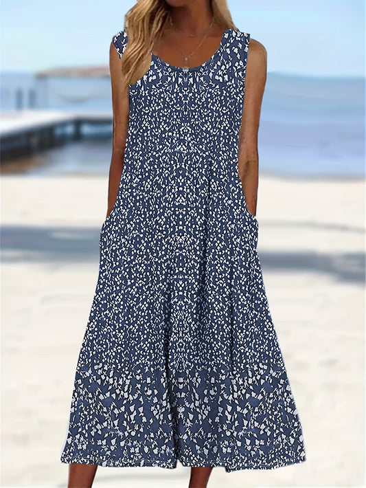 Women's Floral Vacation Dress – Sizes S–M – main product image