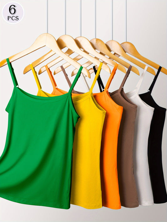 Women's Graphic Print Camisole - Short Sleeve – Mixed colors Viscose – main product image