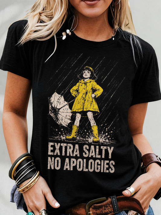 Women's Graphic Print T-Shirt - Regular Fit – 5-Color Selection – Navy option – main product image