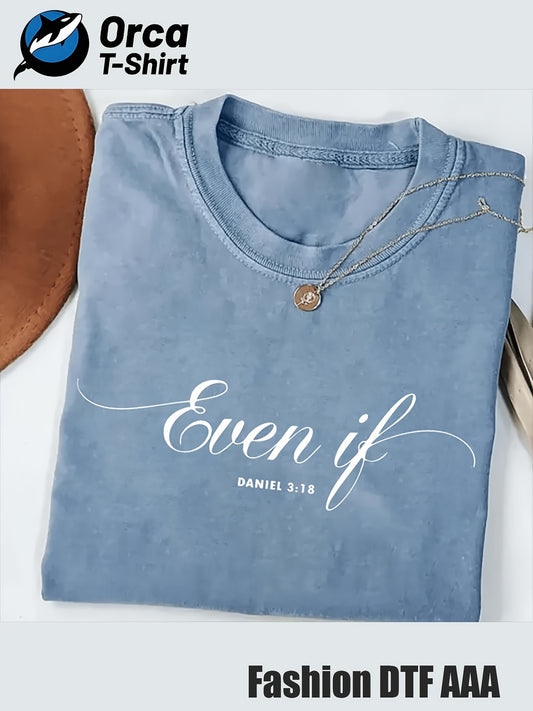Women's Graphic Print T-Shirt - Round Neck Short Sleeve – White / Brown – White option – main product image