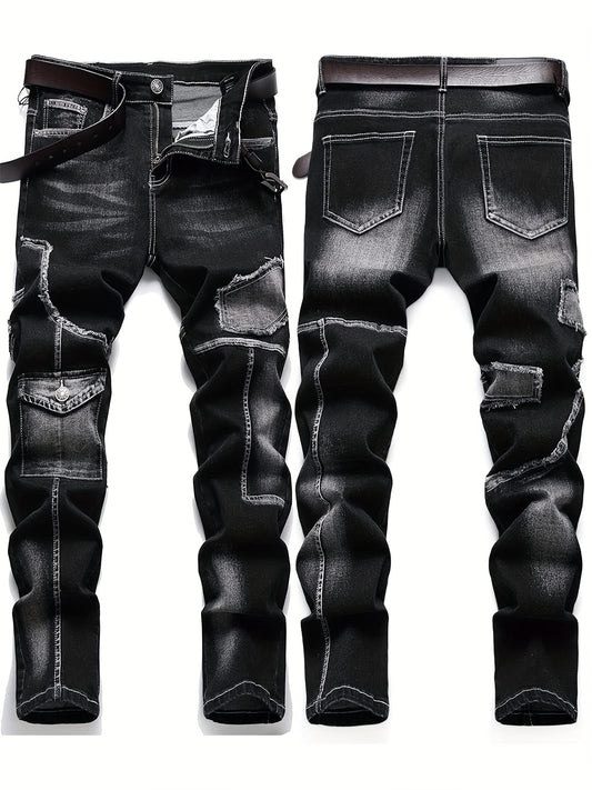 Women's High-Waist Jeans - Black Weekend – Black option – main product image