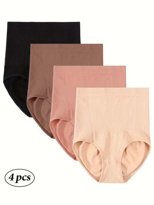 Women's High-Waist Shapewear Briefs - High-Waist Fit – Colorway 78053 – main product image