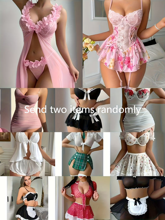 Women's Lingerie Set - Lace Detail – Sizes S–XL – main product image