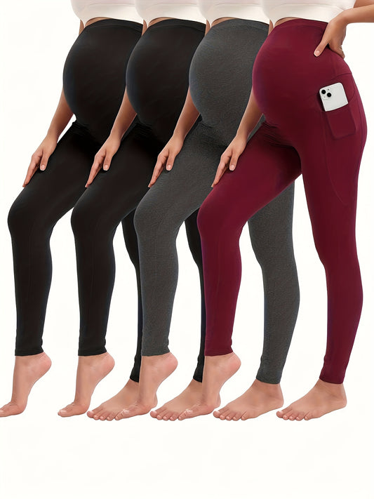 Women's Maternity Leggings - High-Waist Fit – main product image