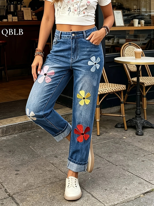 Women's Mid-Rise Skinny Jeans - Light Blue – Blue option – main product image