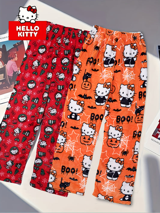 Women's Pajama Pants - Everyday Comfort – Pink White – main product image