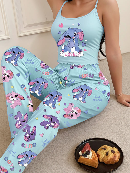 Women's Pajama Set - Graphic Print – Sizes S–XL – main product image