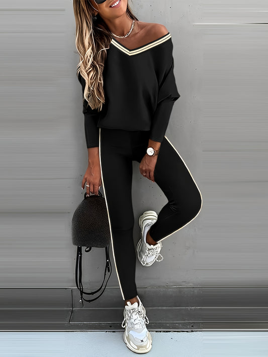Women's Pants - High-Waist Fit – Black / 5-Variant Selection – Black option – main product image
