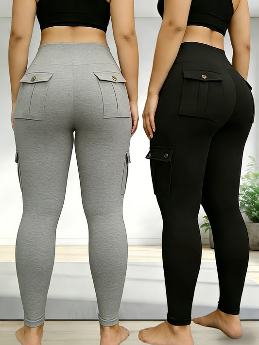 Women's Pants - High-Waist Fit – Sizes 1XL–4XL – main product image