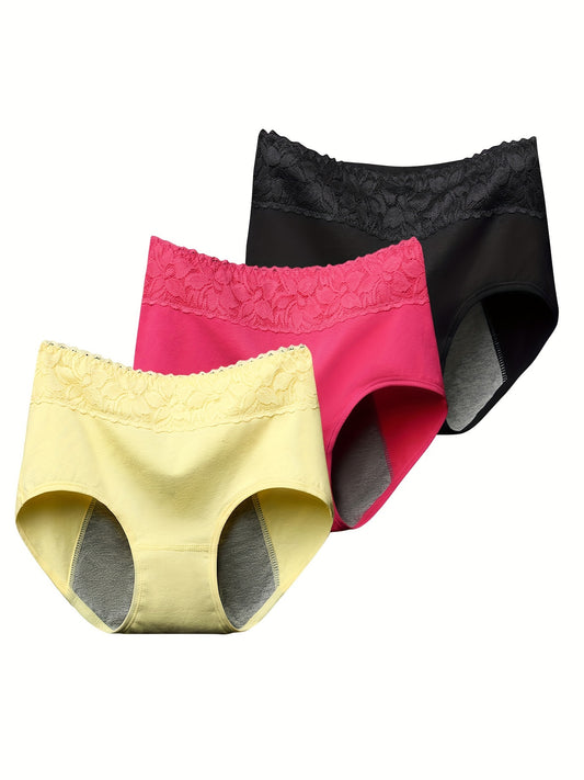 Women’s Period Briefs - Leak-Resistant Coverage – Black option – main product image