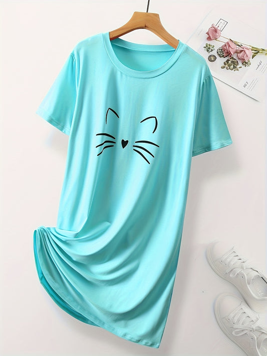 Women's Plus Size Nightgown - Short Sleeve – main product image